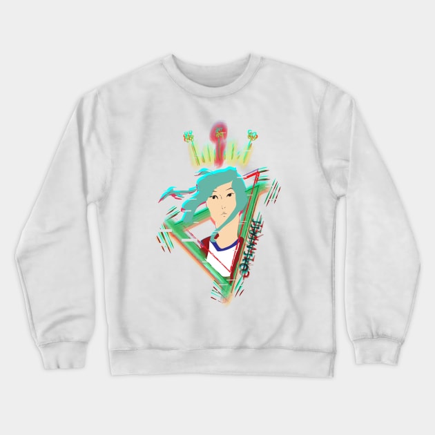 Oxenfree Crewneck Sweatshirt by theatreheathen